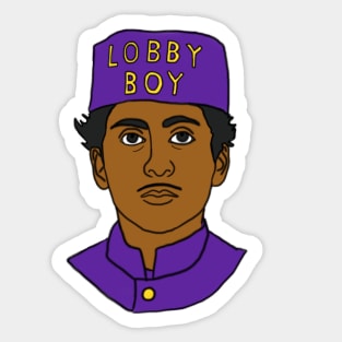 Lobby Boy Sticker